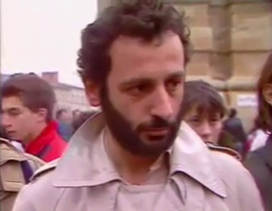 Jean-Michel Apathie jeune 1986 membre coordination étudiante