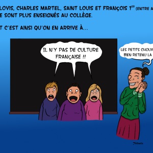 ce qu'on apprend plus en histoire au collège