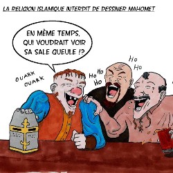 mahomet dessin interdit