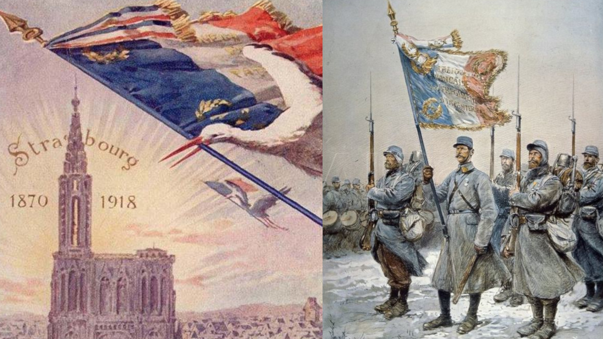 Poilus Première Guerre Mondiale - Strasbourg libérée